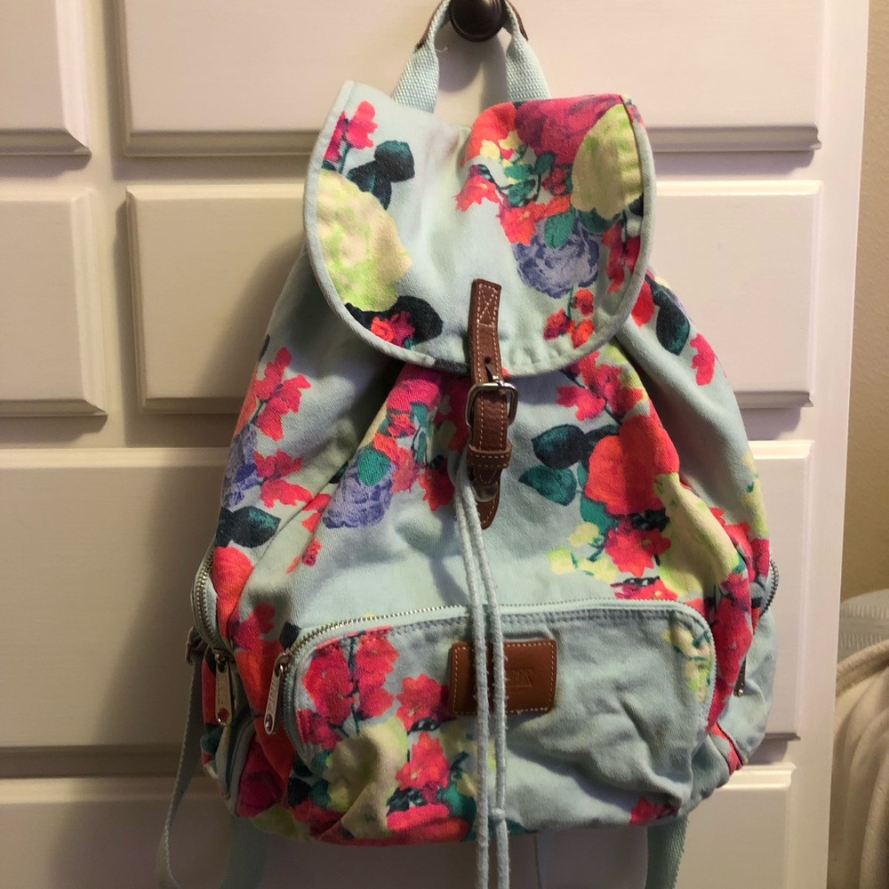 Pink Victoria's Secret backpack